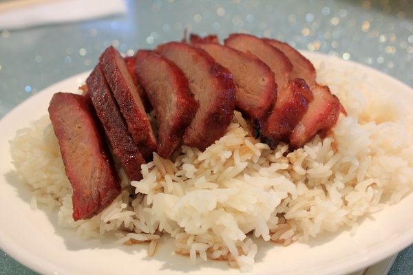 bbq pork over rice