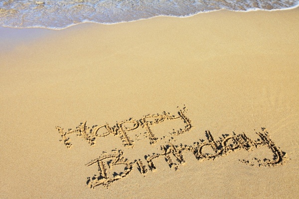 beach birthday celebration