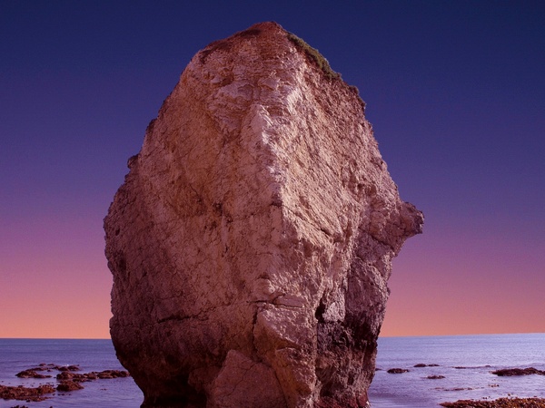 beach boulder climbing desert erosion exploration