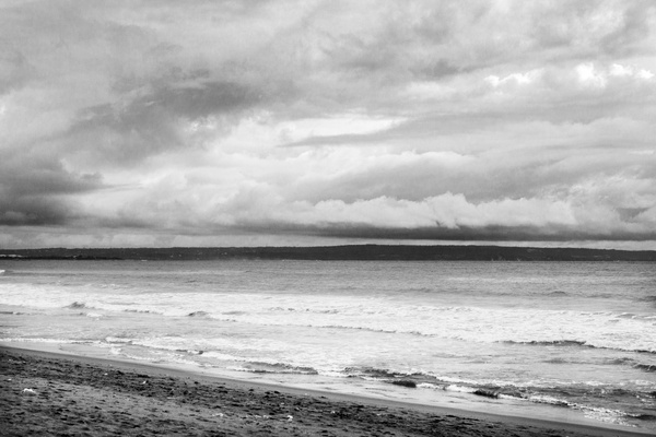 beach cloud landscape ocean sea shore sky storm