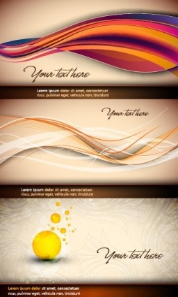beautiful background curve vector 