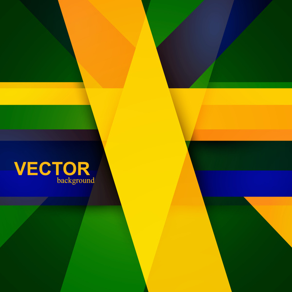 beautiful brazil colors concept card colorful pattern texture vector illustration