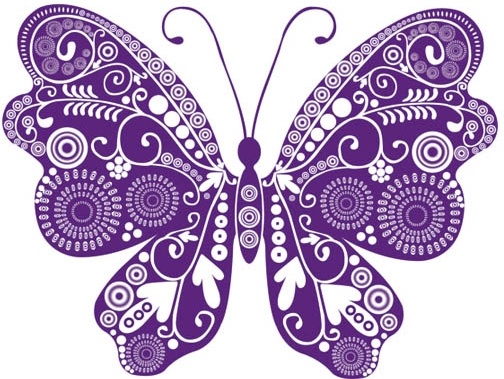 Download Beautiful butterflies vector Free vector in Adobe ...