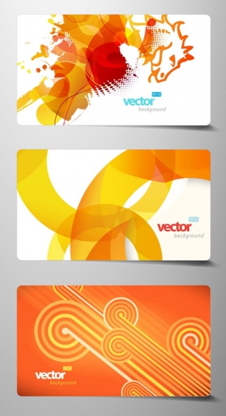 beautiful card 02 vector