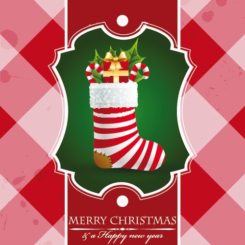 beautiful christmas background 01 vector
