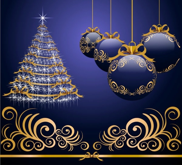 beautiful christmas design elements 46 highdefinition picture 