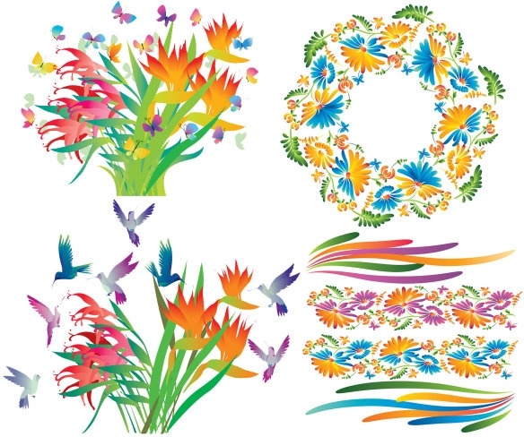Download Free butterfly word document flower page borders free ...