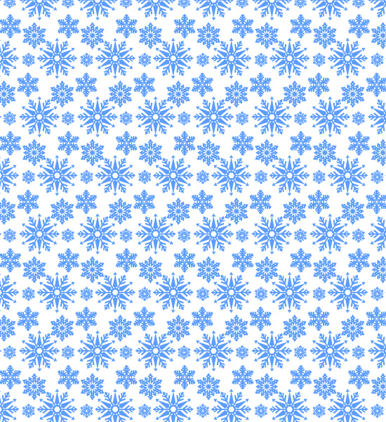 beautiful free seamless snowflake vector pattern 