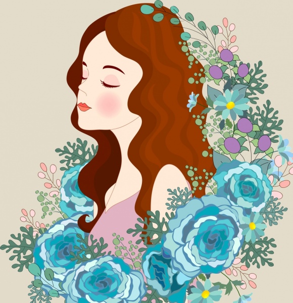 Beauty vectors free download graphic art designs