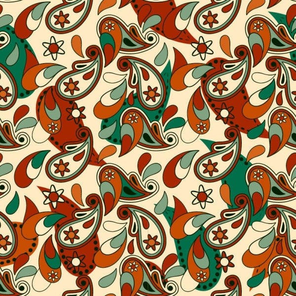 beautiful pattern background 01 vector