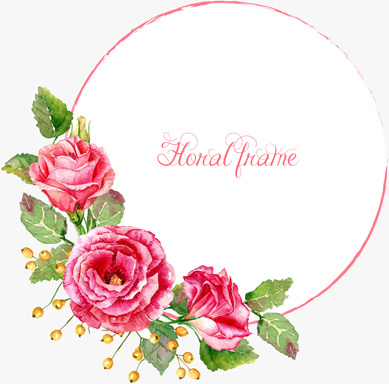 beautiful pink flower vector art background