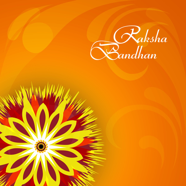 Beautiful raksha bandhan background colorful card design Vectors graphic  art designs in editable .ai .eps .svg .cdr format free and easy download  unlimit id:6818125