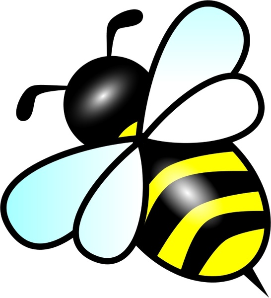 Download Bee Free vector in Open office drawing svg ( .svg ) vector ...