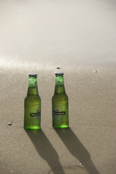 beer bottles beer beach