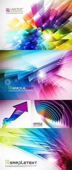 technology background templates modern colorful dynamic 3d lights