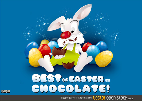 best of easter is chocolate