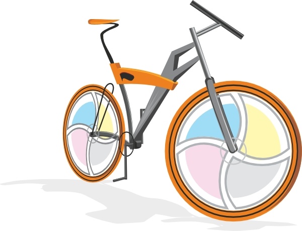 Bicycle clip art 