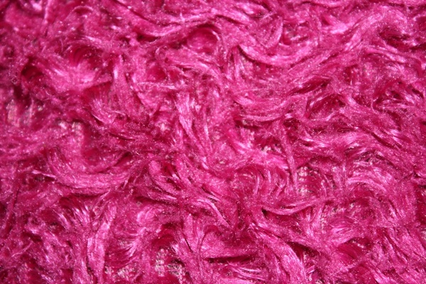 big fuchsia pink fur