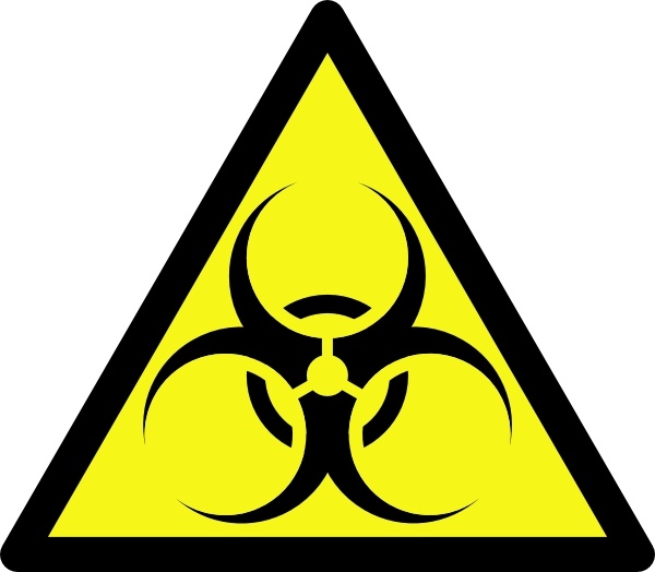 Biohazard clip art Free vector in Open office drawing svg ( .svg ...