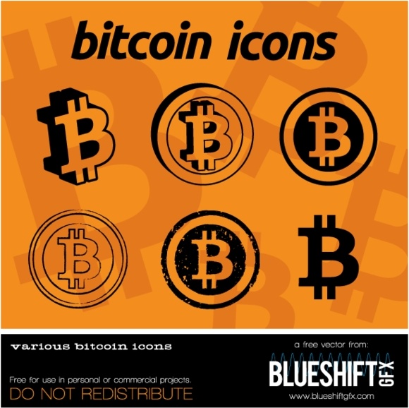 Bitcoin Vector Icons