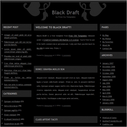 black draft