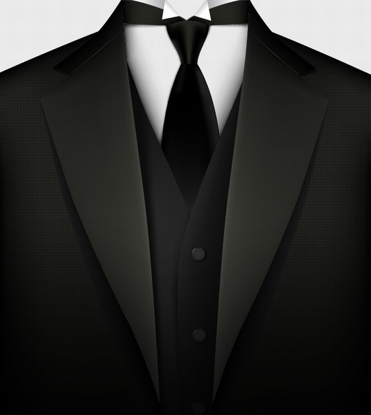 Download Black Suit Vector Free vector in Encapsulated PostScript ...