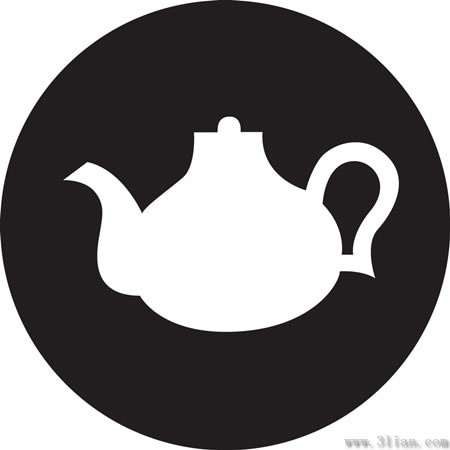 black tea icons vector