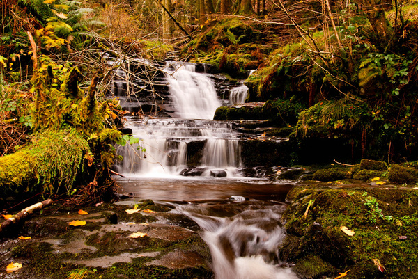 blaen y glyn waterfalls 