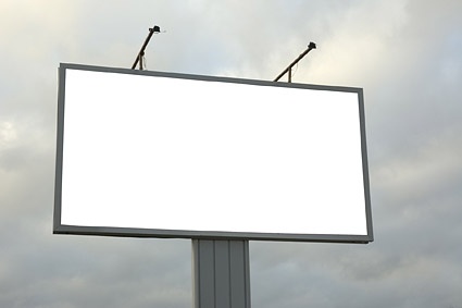blank largescale outdoor billboard picture 5