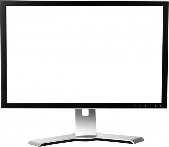 blank monitor
