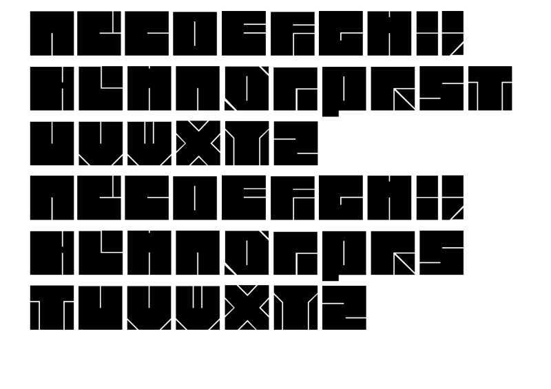 Blok Typeface 