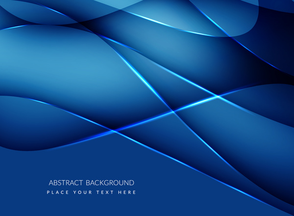 Blue abstract background Vectors graphic art designs in editable .ai