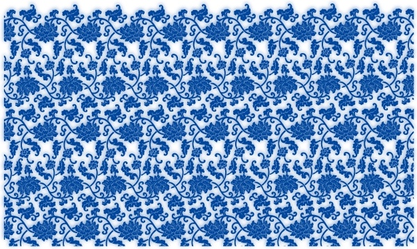 blue and white pattern vector