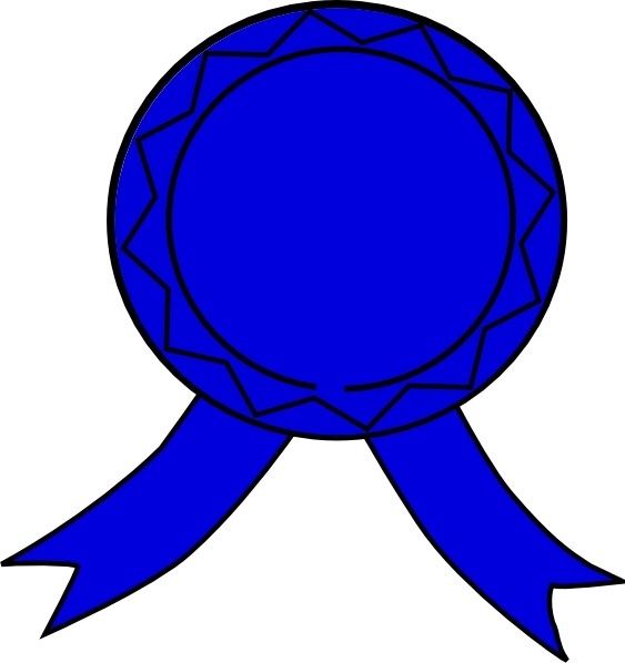 Blue Badge clip art