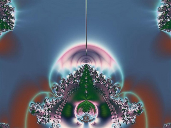 blue fractal 
