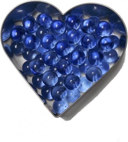 blue marble heart