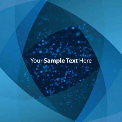 blue modern text background vector