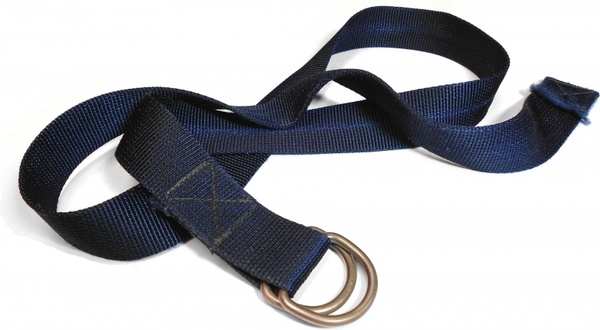 blue nylon belt