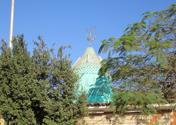 blue roof in giza