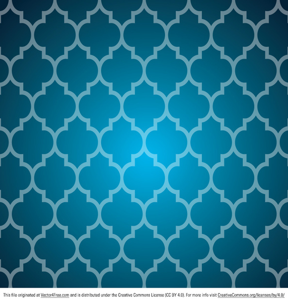blue tile pattern vector