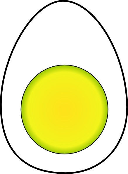 Boiled Egg clip art