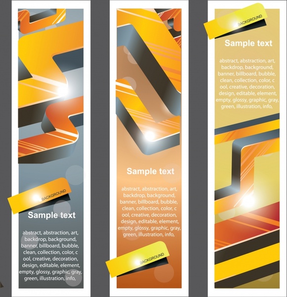 bookmark the trend pattern vector card