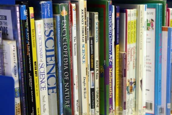 books library shelf