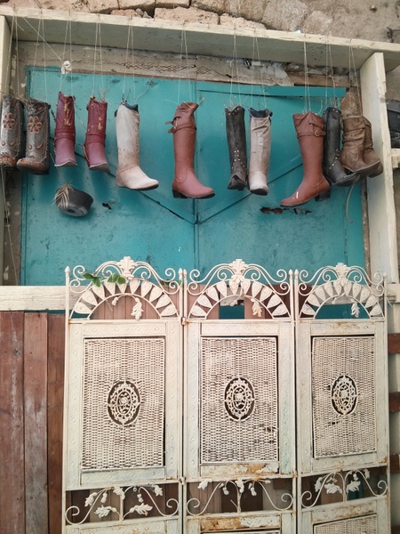 boots shoes garden