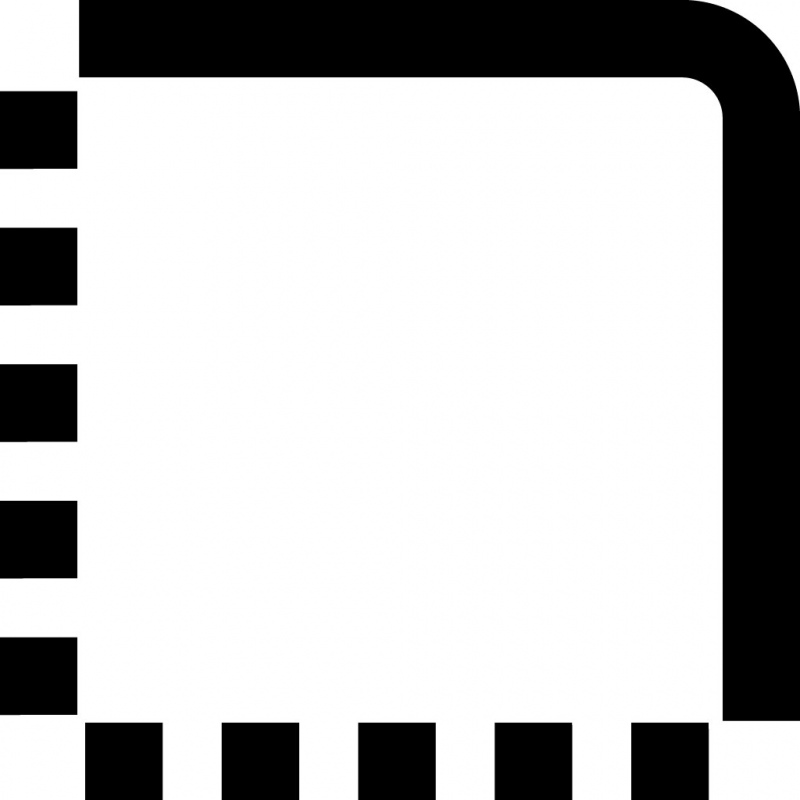 border style button sign icon flat black white squares layout sketch 