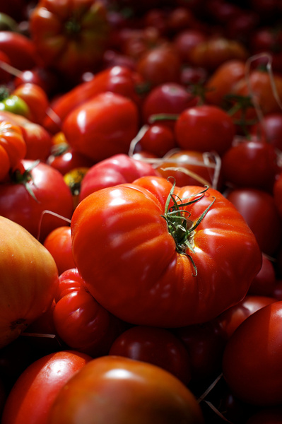 borough market tomatoes 