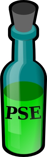 Bottle With Cork clip art 