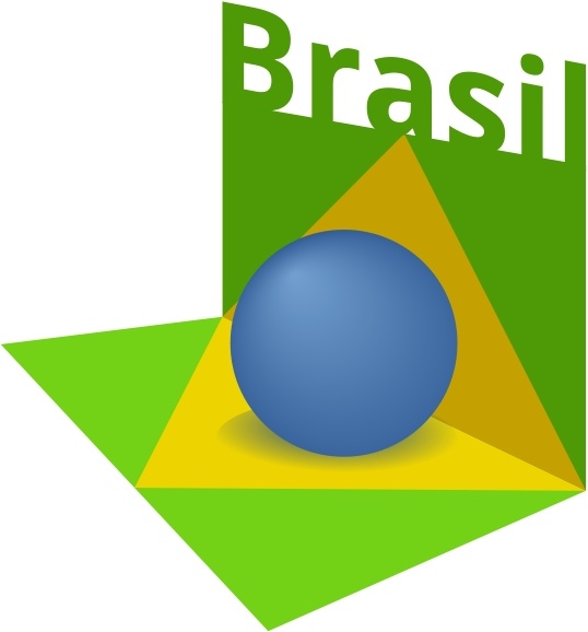 Download Brazil flag art 3D Free vector in Open office drawing svg ...