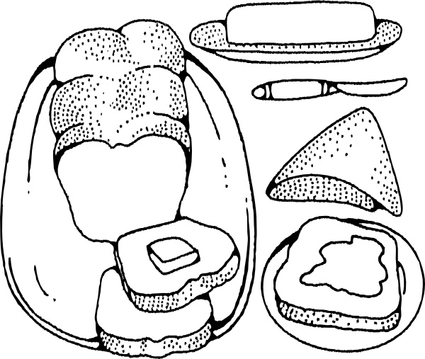 Bread And Butter clip art