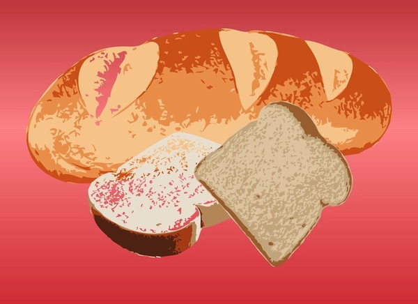 bread vector food vector art